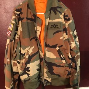 Alpha industries bomber jacket